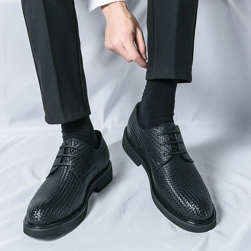 Oxford Schuhe | Klassisches Geflochtenes Design