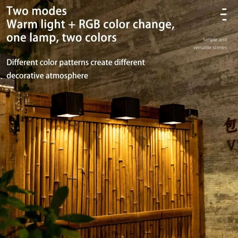 Solar Außenwandleuchte Wetterfest | Energiesparende Beleuchtung Für Garten Balkon Terrasse