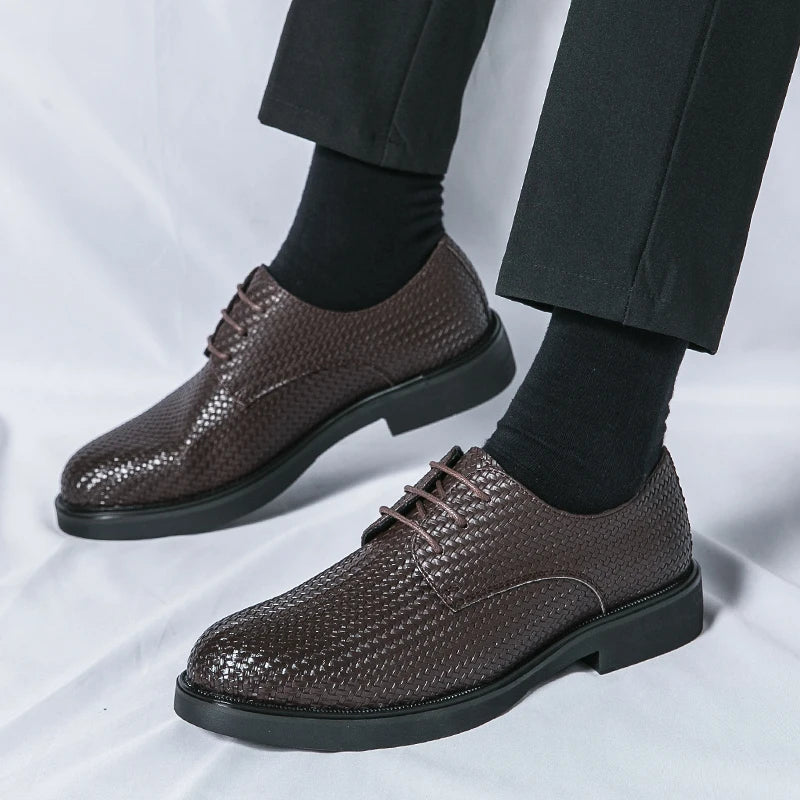 Oxford Schuhe | Klassisches Geflochtenes Design