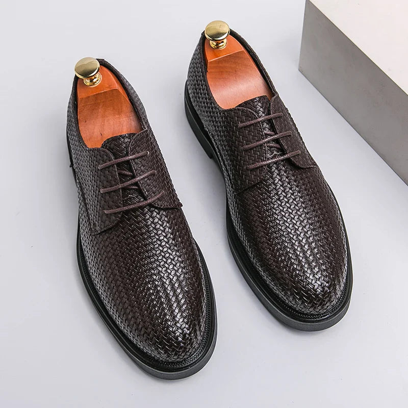 Oxford Schuhe | Klassisches Geflochtenes Design