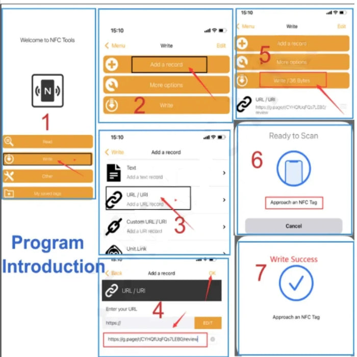 NFC Google Review Karte | Einfache Kundenbewertungen