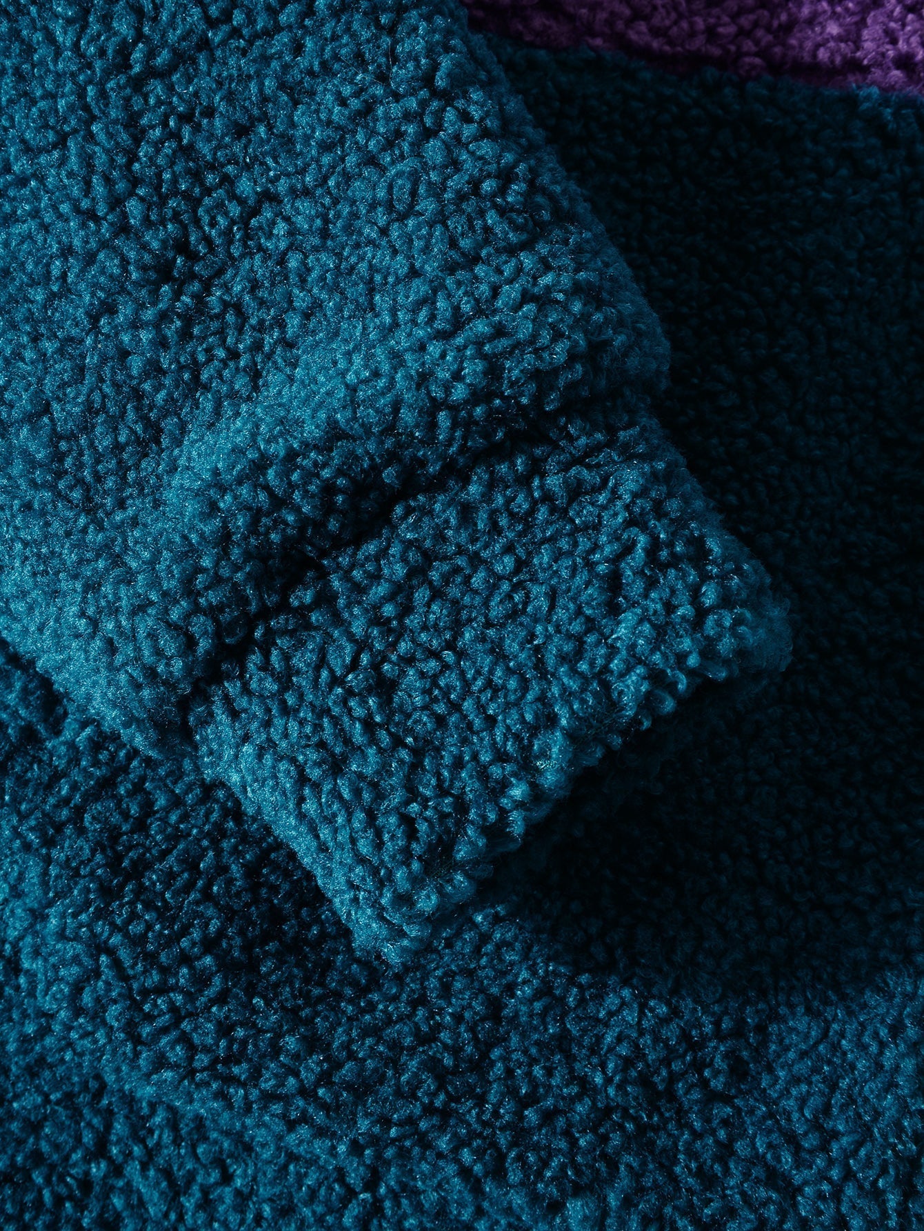 Winterjacke Langarm | Reißverschluss Mit Block Design Jacke