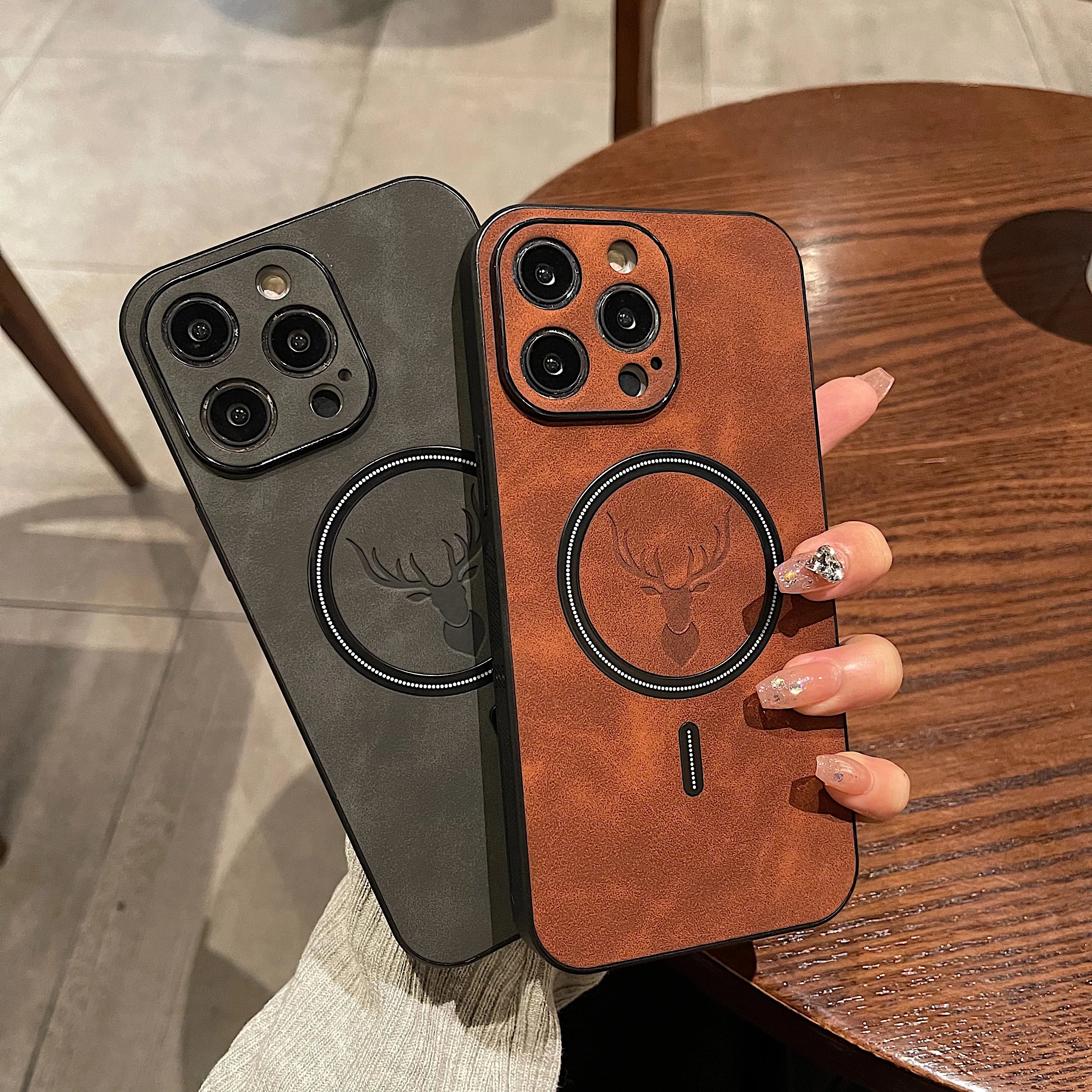 iPhone Magnetische Handyhülle | MagSafe Kompatibel Drahtloses Laden Stoßschutz