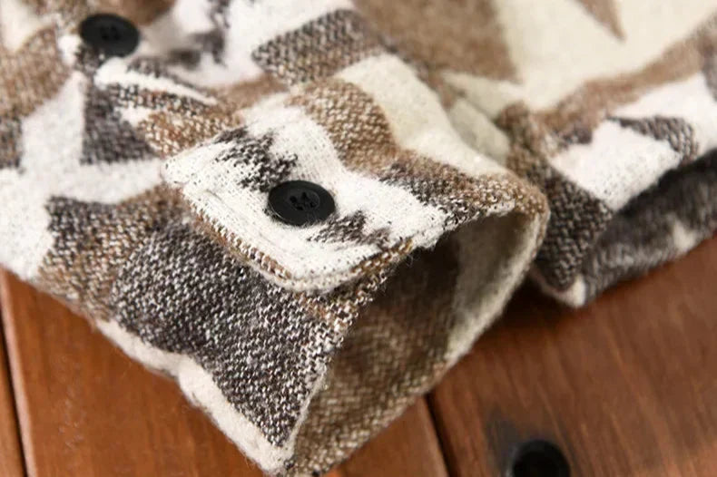 Freizeit Hemdjacke | Mit Umlegekragen und Brusttasche