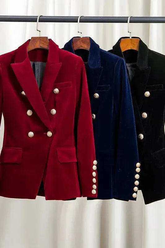 Blazer | Doppelreihig Knopfdetails