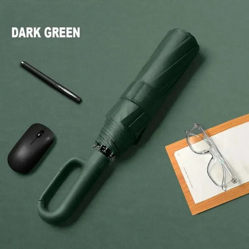 Automatik Regenschirm Winddicht Mit UV Schutz 8 Rippen | Kompakter Taschenschirm Für Regen Und Sonne