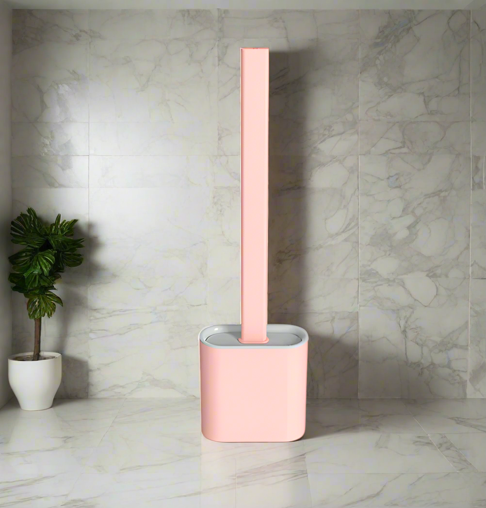 Flexibel Toilettenbürste Mit Wandhalter | Hygienische WC Reinigung Platzsparend