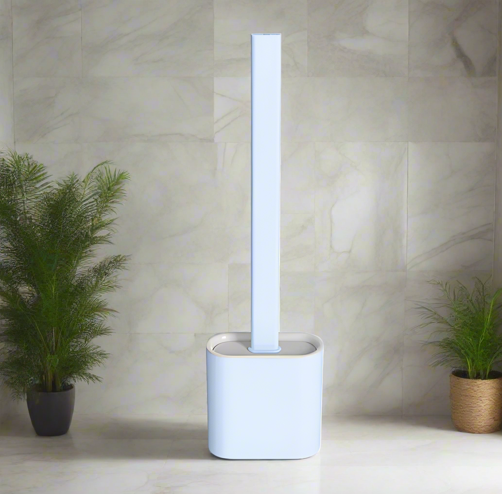 Flexibel Toilettenbürste Mit Wandhalter | Hygienische WC Reinigung Platzsparend