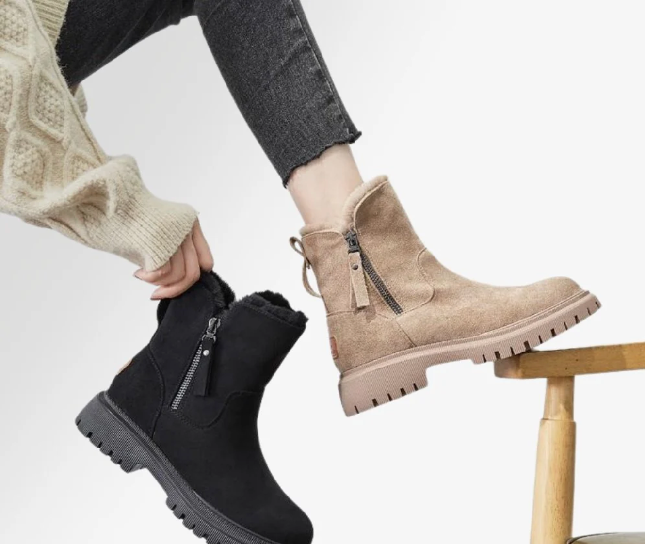 Winter Stiefel | Klassische Form mit Profilsohle