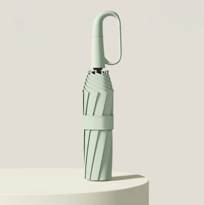 Sturmsicherer Regenschirm | Reflektierende Kante Kompakt Sicher Bei Wind Und Regen