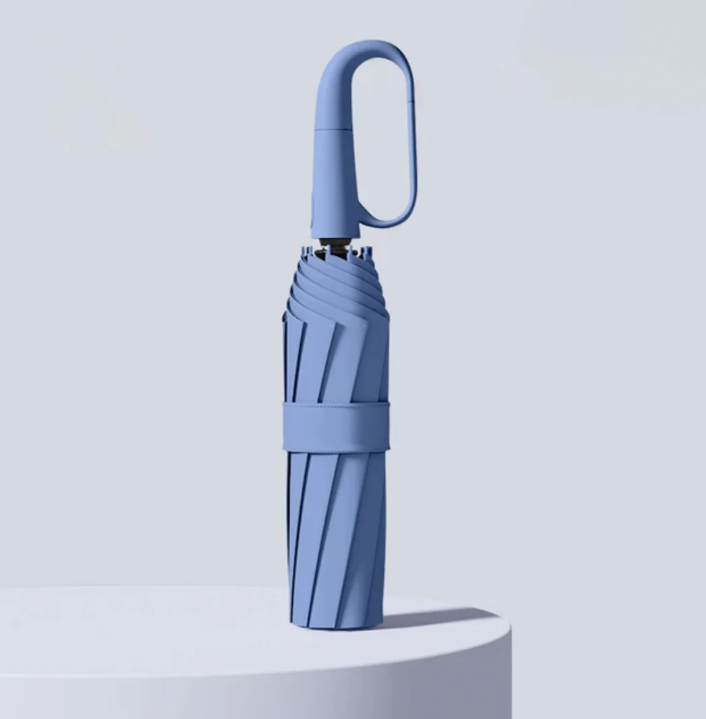 Sturmsicherer Regenschirm | Reflektierende Kante Kompakt Sicher Bei Wind Und Regen