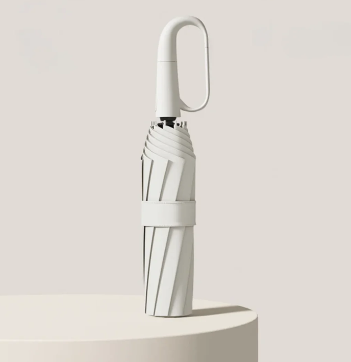 Sturmsicherer Regenschirm | Reflektierende Kante Kompakt Sicher Bei Wind Und Regen