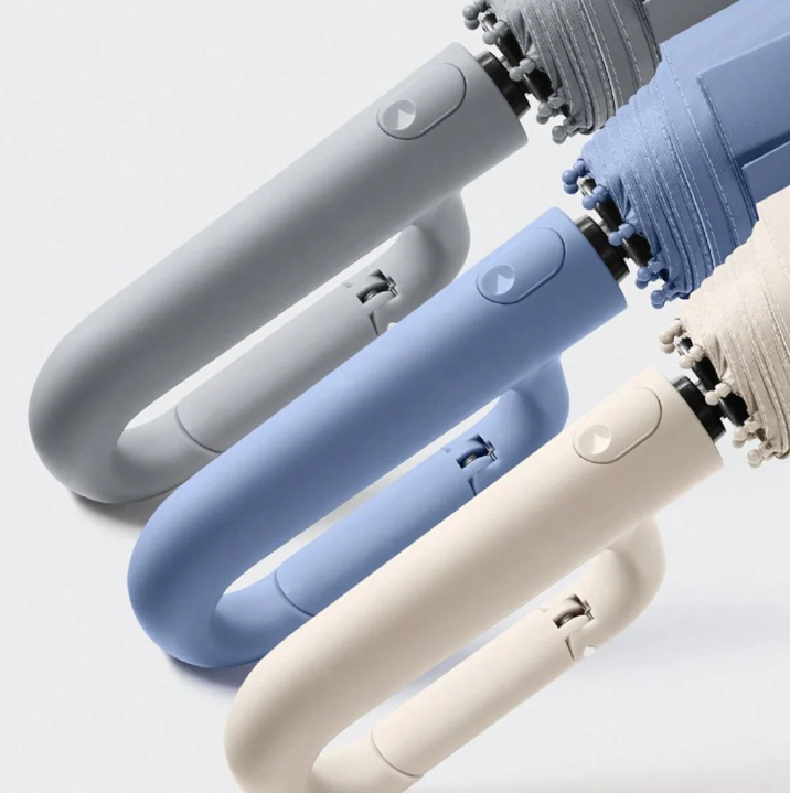 Sturmsicherer Regenschirm | Reflektierende Kante Kompakt Sicher Bei Wind Und Regen