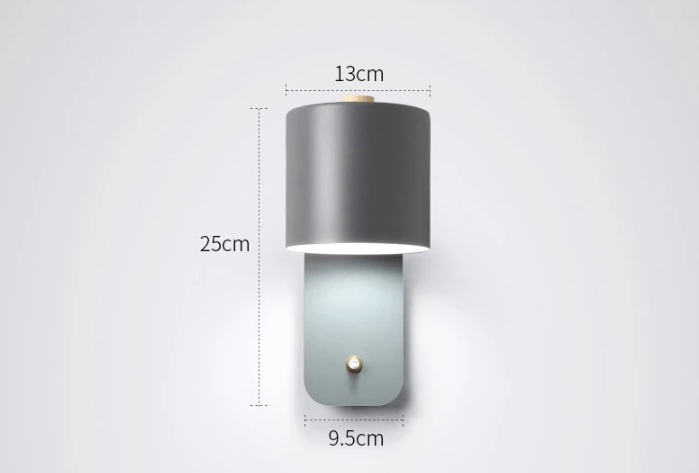Moderne LED Wandleuchte | Metall Design Lampen