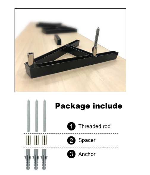 Hausnummern Schwarz Modern | Einfach zu montieren für Außenbereich