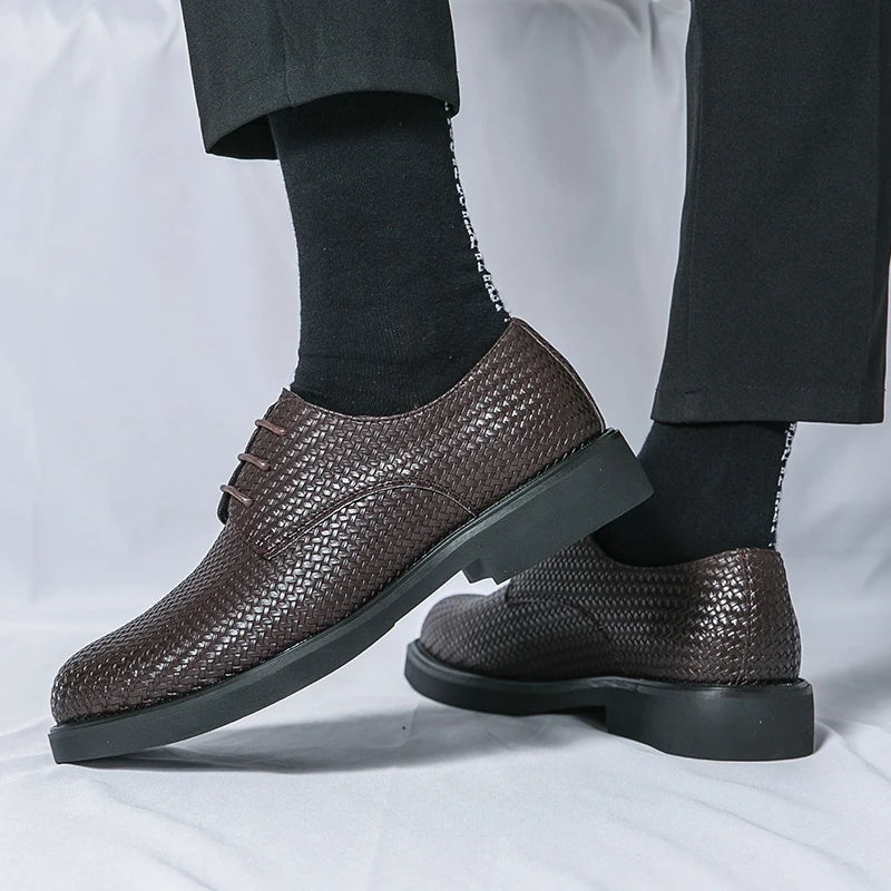 Oxford Schuhe | Klassisches Geflochtenes Design