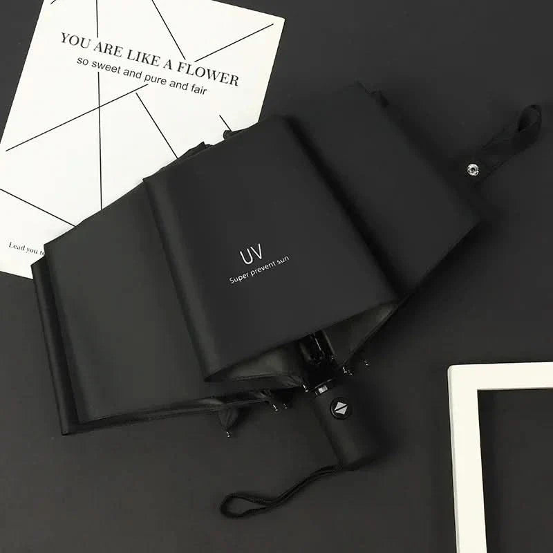 Winddichter Faltregenschirm Mit UV Schutz | WasserdichterFür Alltag Und Outdoor
