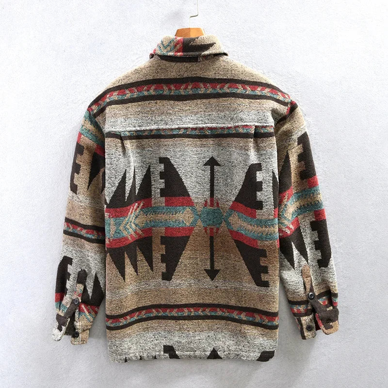 Freizeit Hemdjacke | Mit Umlegekragen und Brusttasche