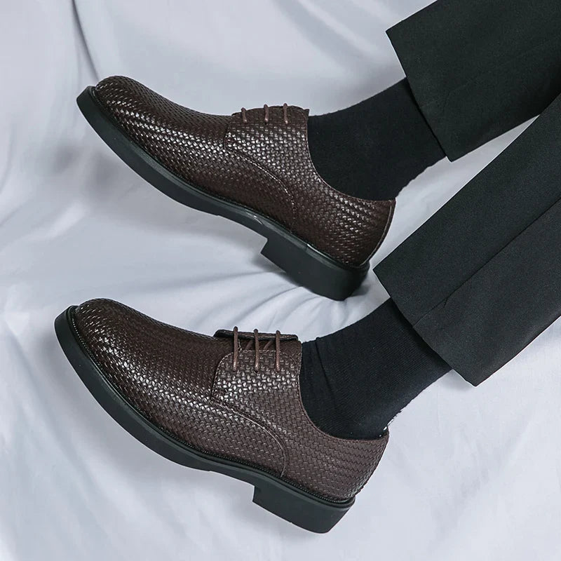 Oxford Schuhe | Klassisches Geflochtenes Design