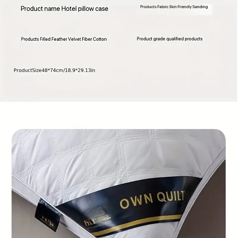 Kopfkissen Set 2 Stück | Kissen Hypoallergen Ergonomisch für Schlafkomfort