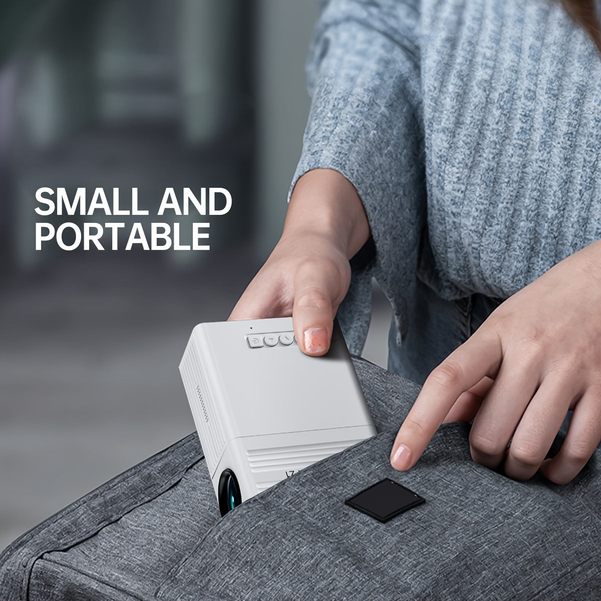 Ultraheller Mini-Projektor  3000 Lumen | Mini Beamer Tragbarer Projektor Für Heimkino Und Outdoor