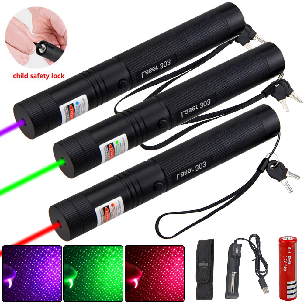 Laserpointer Leistungsstark | Lange Reichweite & Wiederaufladbar