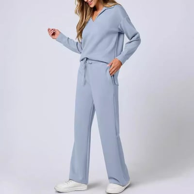 Zweiteiliges Set | Pullover Und Weiter Hose