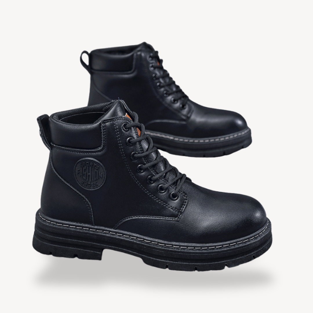 Freizeit Stiefel - Knöchelhoch mit Profilsohle