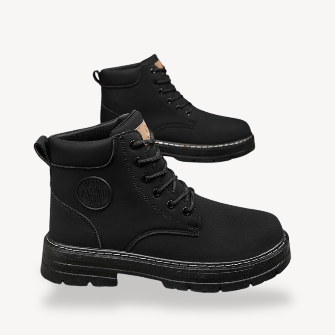 Freizeit Stiefel - Knöchelhoch mit Profilsohle