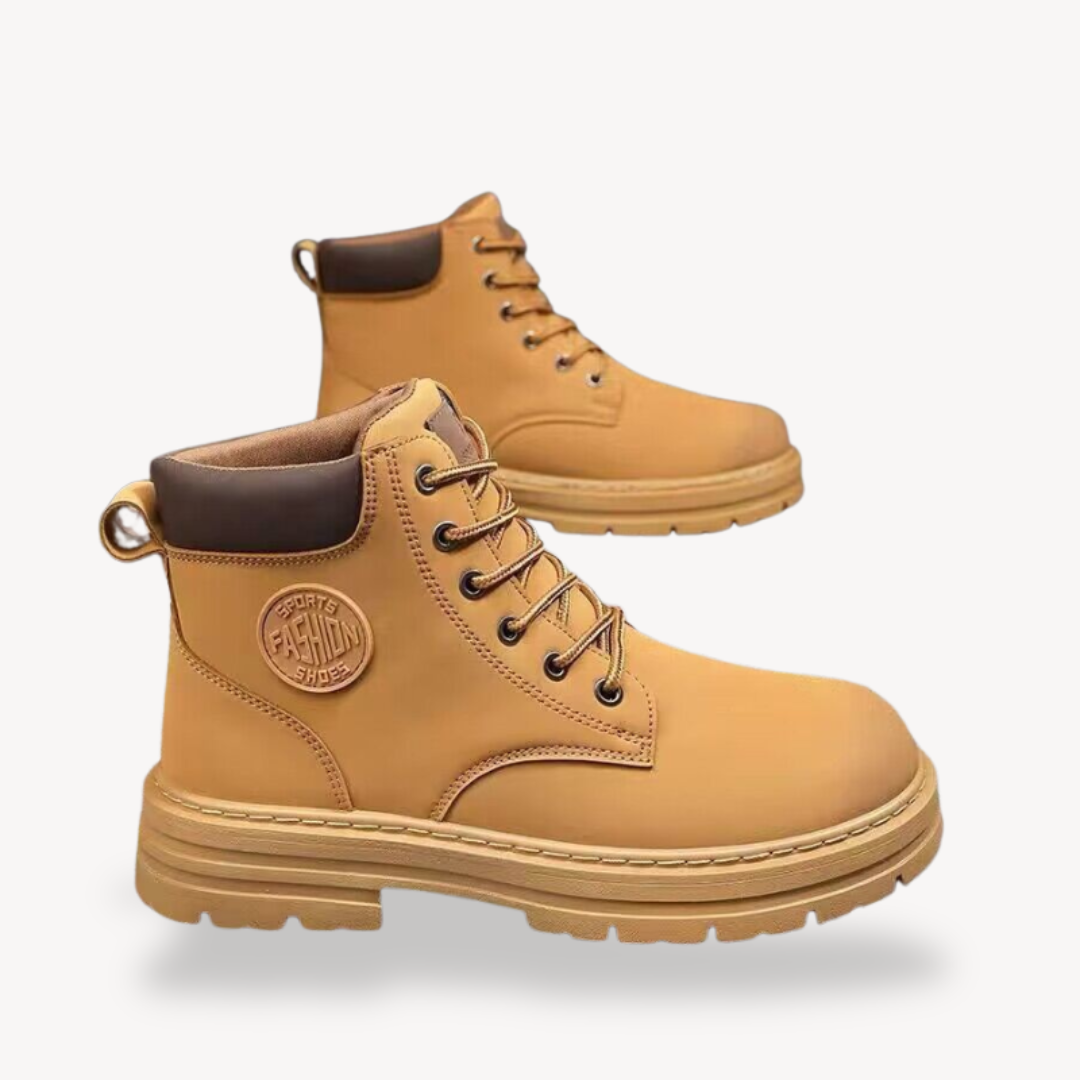 Freizeit Stiefel - Knöchelhoch mit Profilsohle