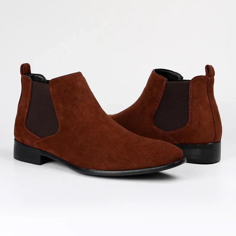 Stiefeletten Herren - Klassisch Schmal mit Seiteneinsatz
