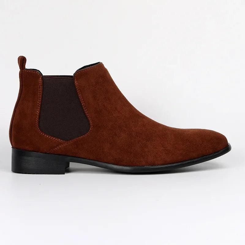 Stiefeletten Herren - Klassisch Schmal mit Seiteneinsatz