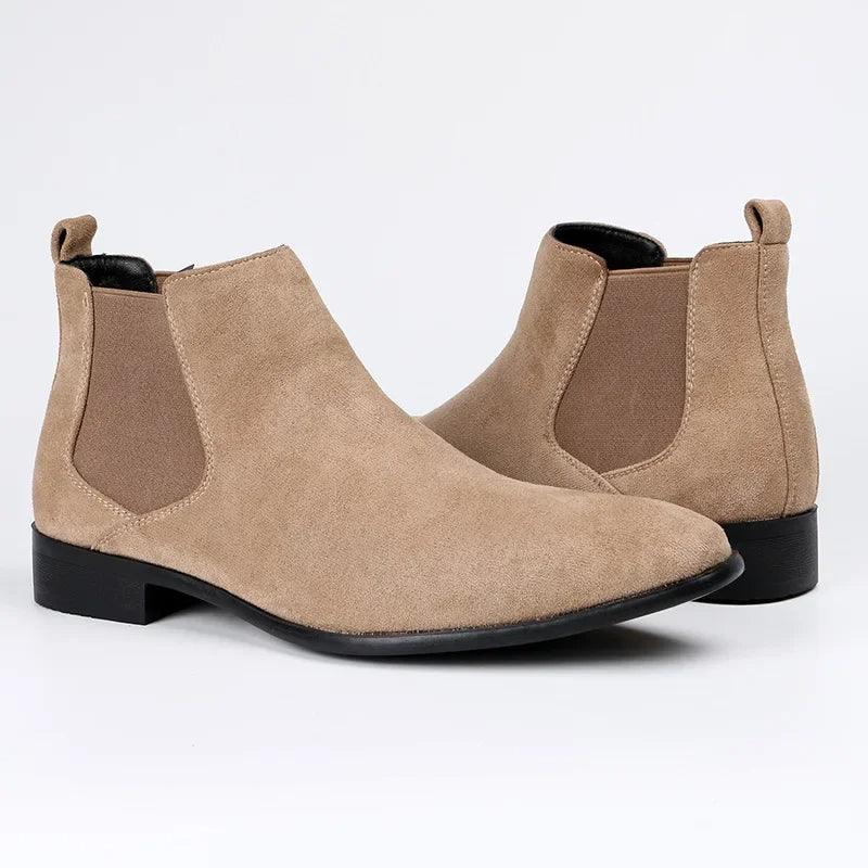 Stiefeletten Herren - Klassisch Schmal mit Seiteneinsatz