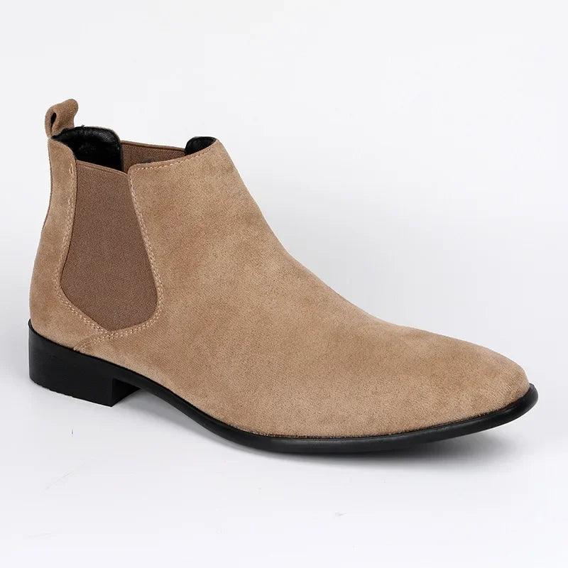 Stiefeletten Herren - Klassisch Schmal mit Seiteneinsatz