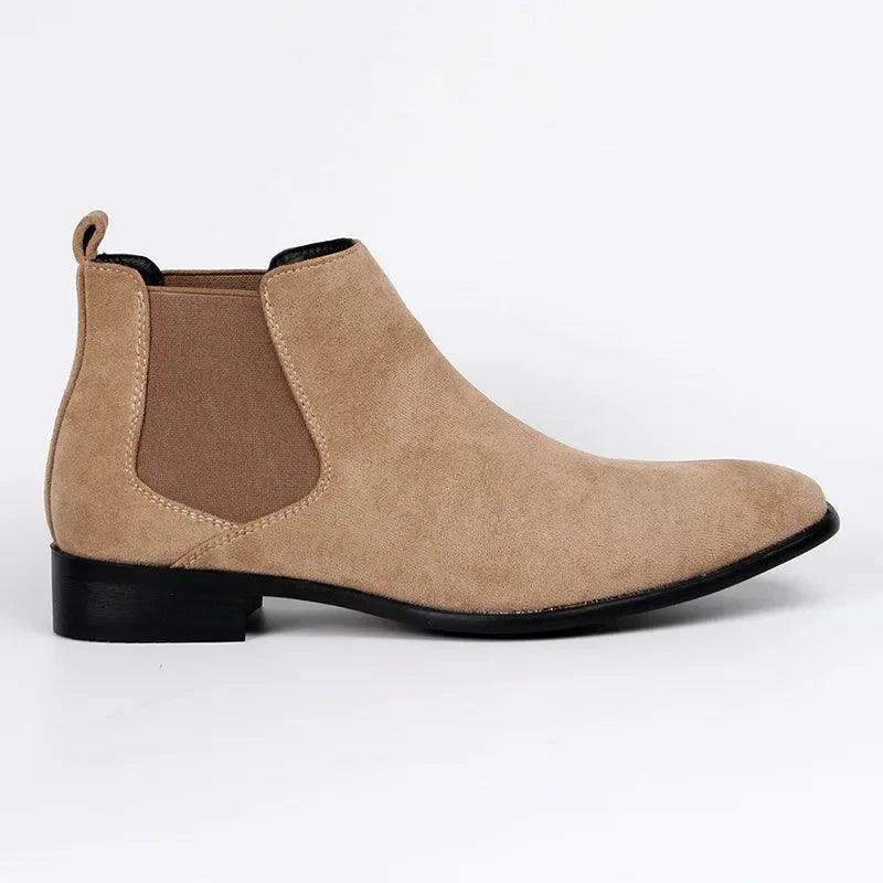 Stiefeletten Herren - Klassisch Schmal mit Seiteneinsatz
