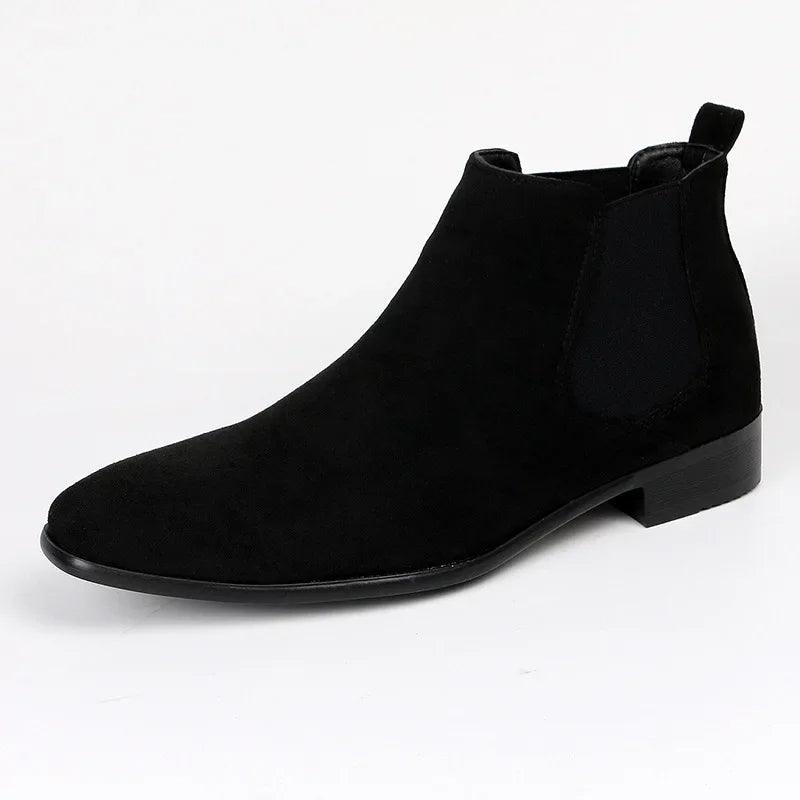 Stiefeletten Herren - Klassisch Schmal mit Seiteneinsatz