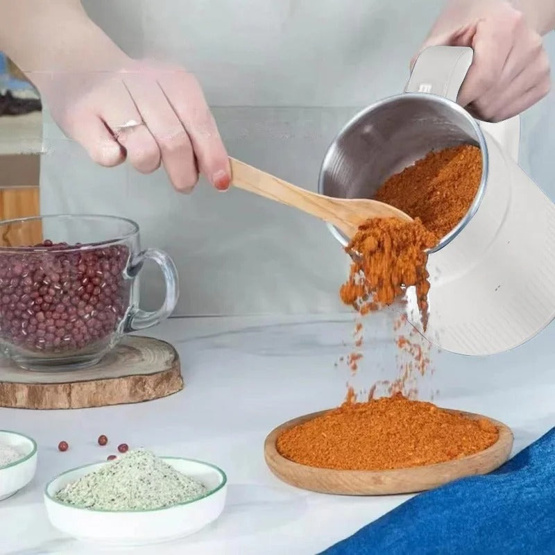 Getreidemühle Elektrisch | Frisches Mehl Mahlen Leistungsstark Zuhause Kompakt Einfach