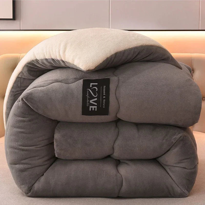 Winterdecke Warm Gesteppt | Weich Komfortabel Langlebig