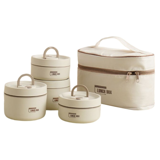 Thermo Lunchbox Isoliert | Auslaufsicher Mit Tragetasche
