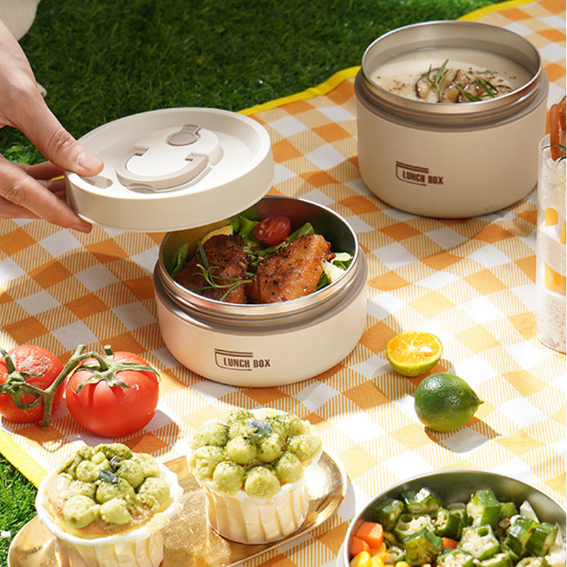 Thermo Lunchbox Isoliert | Auslaufsicher Mit Tragetasche