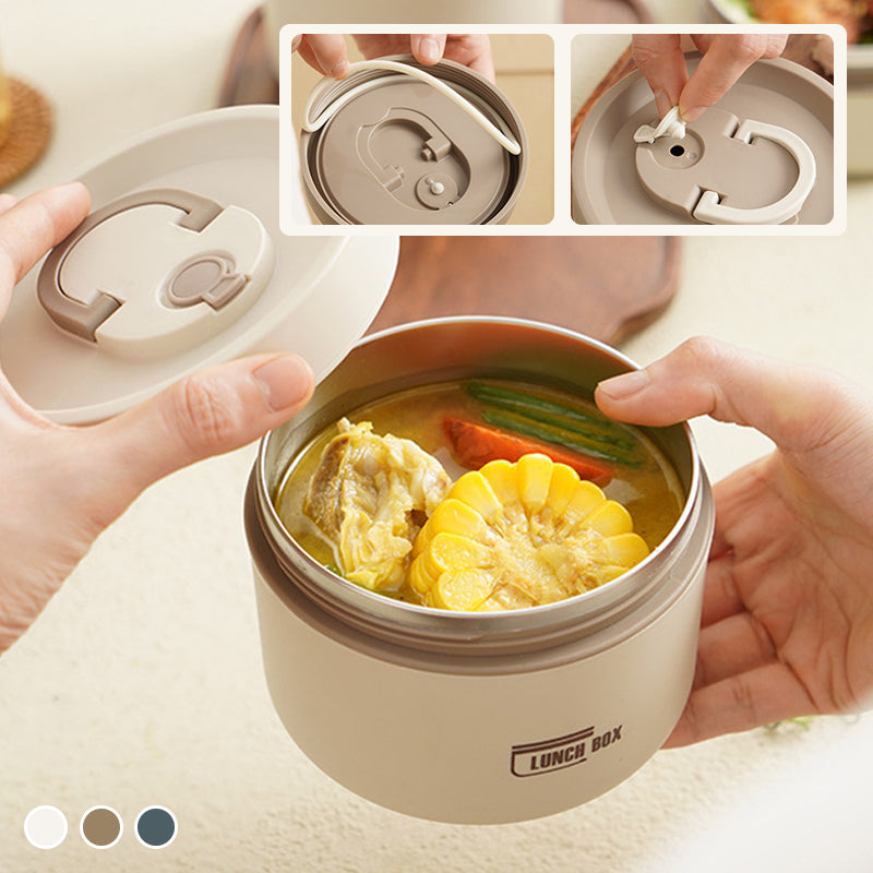 Thermo Lunchbox Isoliert | Auslaufsicher Mit Tragetasche