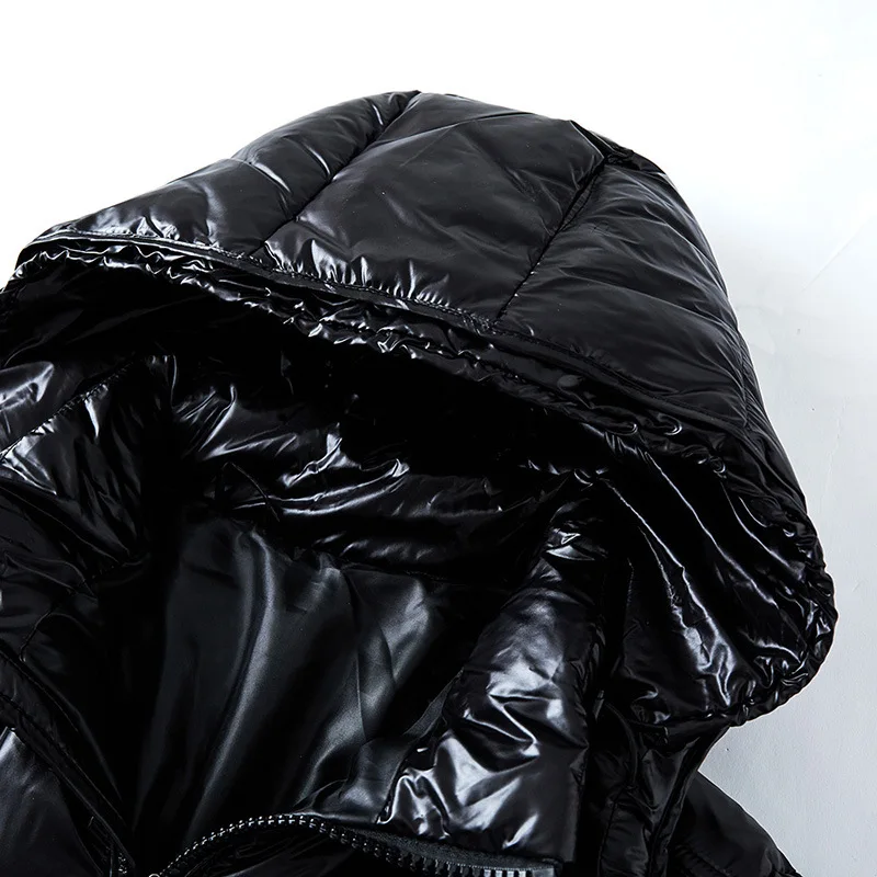 Winter Daunenjacke Herren - Gesteppt mit Kapuze