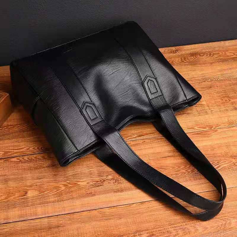 Shopper Tasche - Klassisches Design Mit Seitentaschen