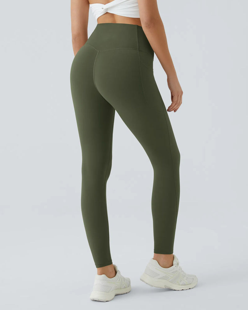 Leggings - Hoher Bund mit Seitentasche