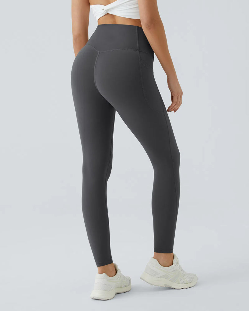 Leggings - Hoher Bund mit Seitentasche