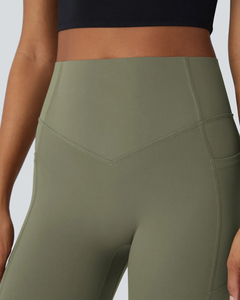 Leggings - Hoher Bund mit Seitentasche