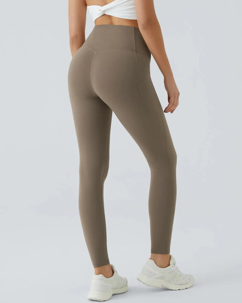 Leggings - Hoher Bund mit Seitentasche