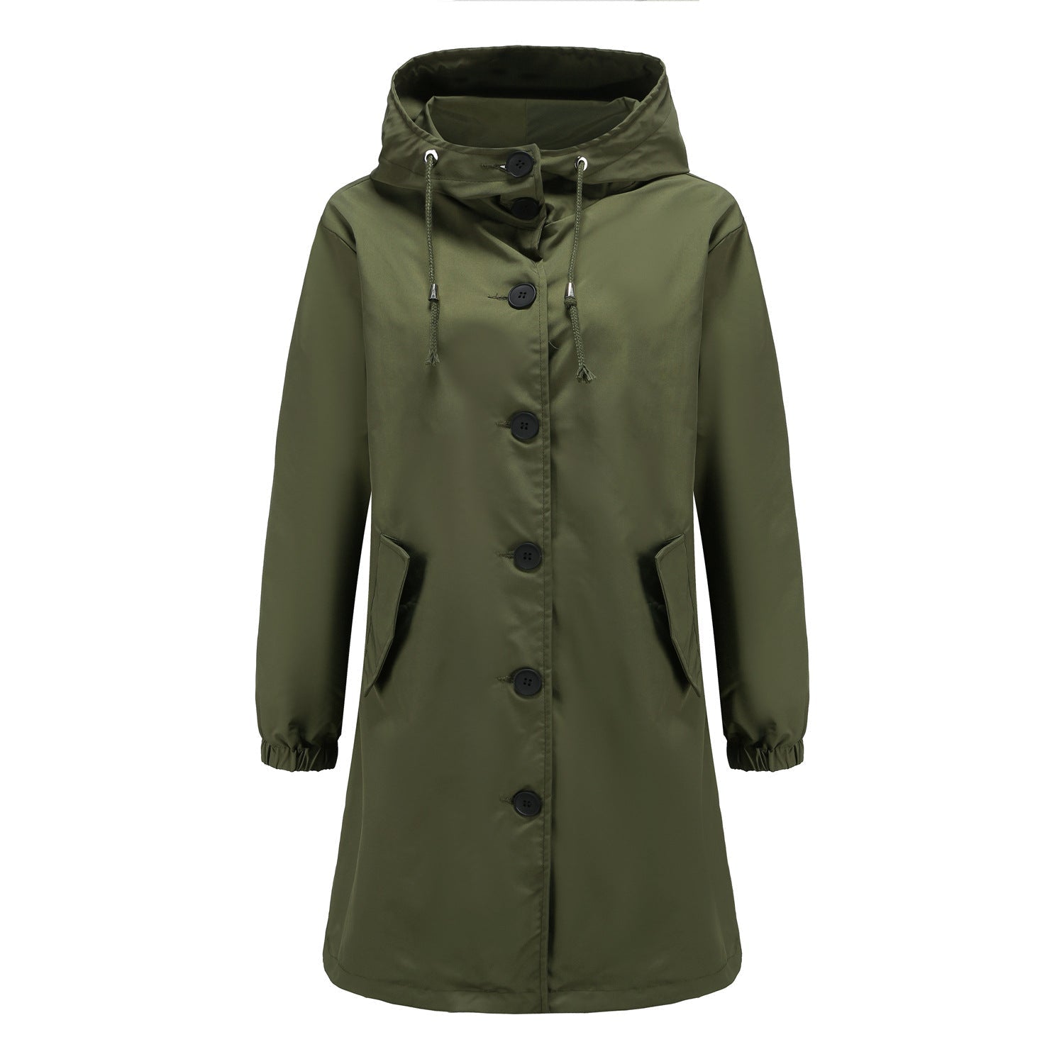 Regenjacke mit Kapuze - Lockere Passform für Übergangszeit
