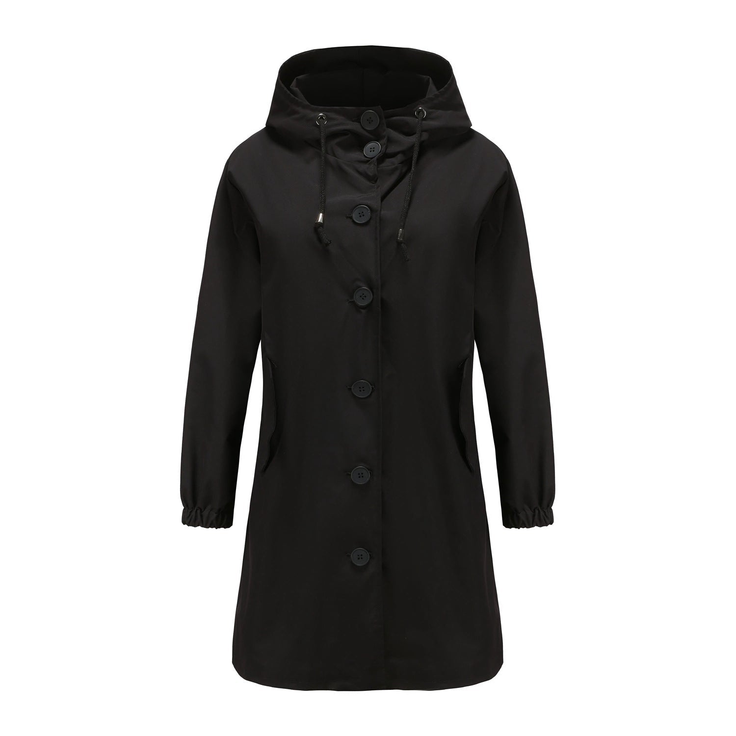 Regenjacke mit Kapuze - Lockere Passform für Übergangszeit