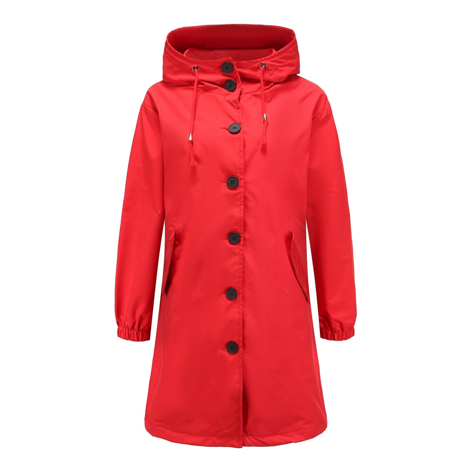 Regenjacke mit Kapuze - Lockere Passform für Übergangszeit